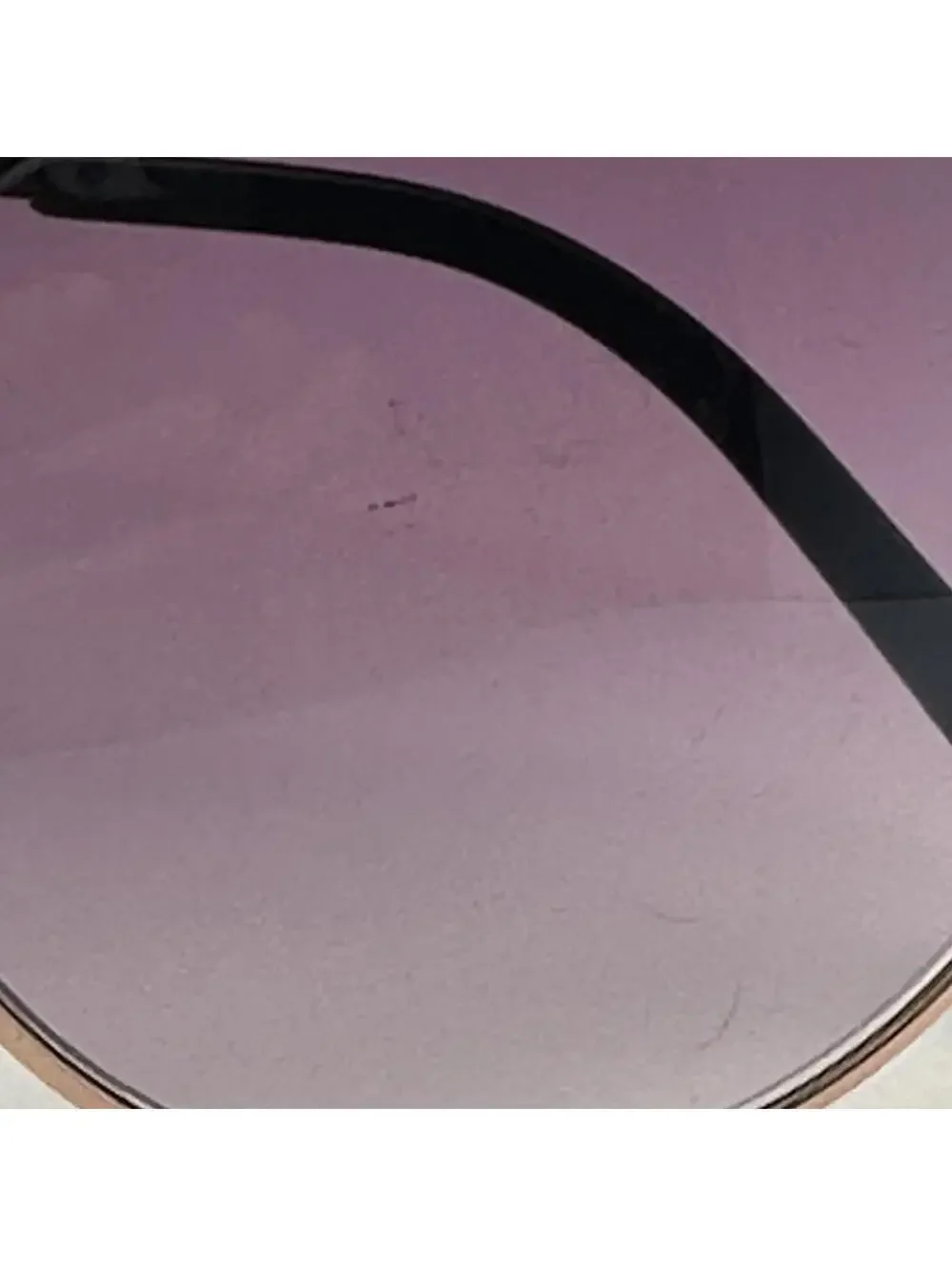 Jessica Simpson Cat Eye Sunglasses Black and Gold with Gradient Lenses